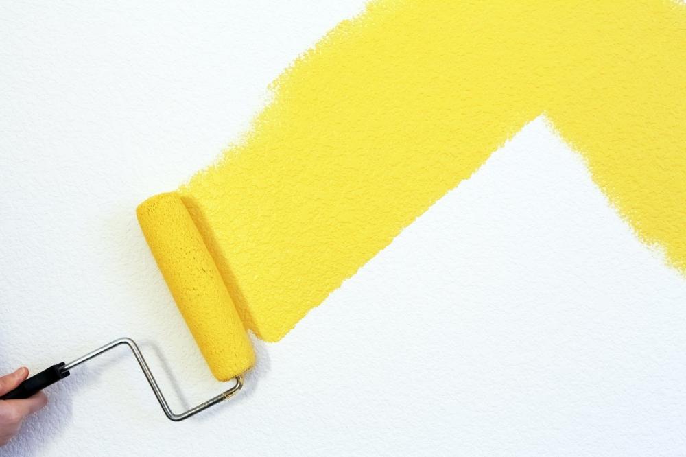 Peinture jaune